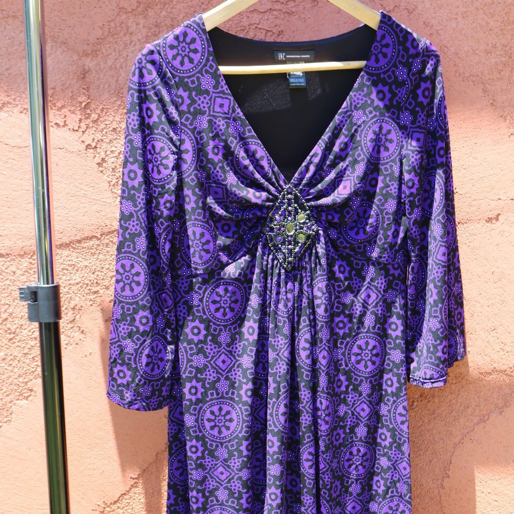 Purple Bubble Dress